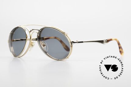 Bugatti 11948 Luxury Men's Glasses Clip On, no tear drop, no aviator, but just Bugatti shape, Made for Men