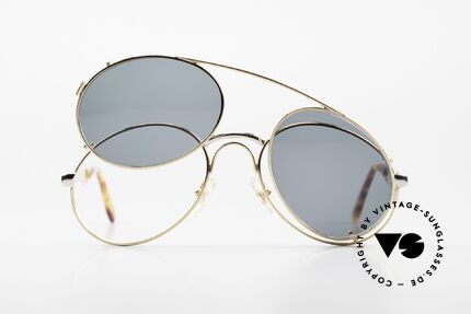 Bugatti 11948 Luxury Men's Glasses Clip On, Size: medium, Made for Men