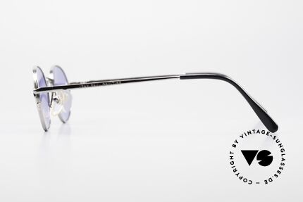 Jean Paul Gaultier 55-3181 Oval 90's Frame Pure Titanium, NO RETRO shades, but a rare 25 years old ORIGINAL, Made for Men and Women