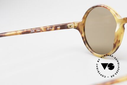 Giorgio Armani 324 Round 90's Designer Sunglasses, mineral sun lenses could be replaced with prescriptions, Made for Men