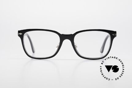 Persol 3003 Ladies Glasses Classic Black, classic timeless design & coloring (black/silver), Made for Women