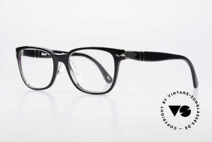 Persol 3003 Ladies Glasses Classic Black, orig. name: 3003, size 52-18, 145 (temple length), Made for Women