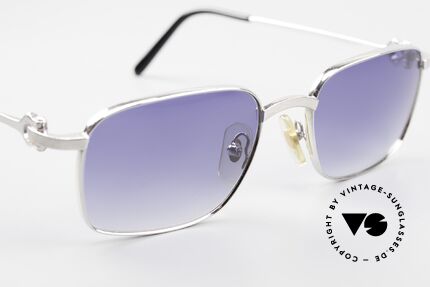 Cartier Temper Luxury Frame With Chanel Case, 2. hand condition (platinum alloy has small flakes), Made for Men Cartier Temper Luxury Frame With Chanel Case, 2. hand condition (platinum alloy has small flakes), Made for Men