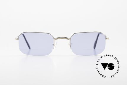 Cartier Broadway Semi Rimless Platinum Frame, men's model of the Cartier 'Semi Rimless' Collection, Made for Men