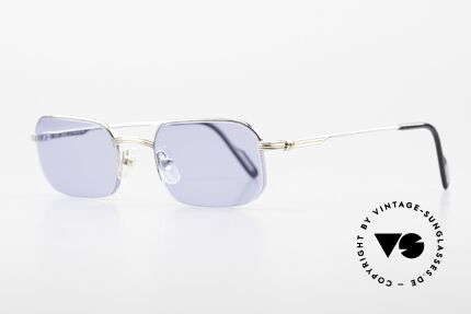 Cartier Broadway Semi Rimless Platinum Frame, costly 'Platine Edition' (frame with platinum finish), Made for Men