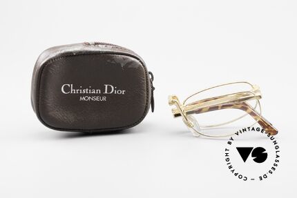 Christian Dior Saint German Gold Plated Folding Glasses, frame is made for optical lenses (prescriptions), Made for Men