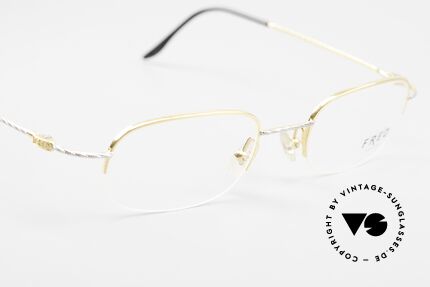 Fred F10 L03 Semi Rimless 90's Luxury Frame, not retro, but original 90's commodity; rarity & vertu, Made for Men and Women