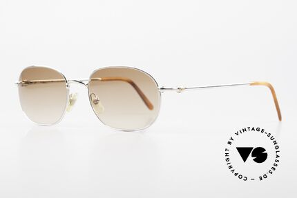 Cartier Vega Square Shades Luxury Platinum, costly 'Platine Edition' (frame with platinum finish), Made for Men
