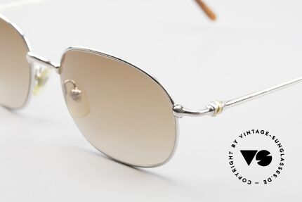 Cartier Vega Square Shades Luxury Platinum, 2. hand, but in absolutely mint condition+ GUCCI case, Made for Men