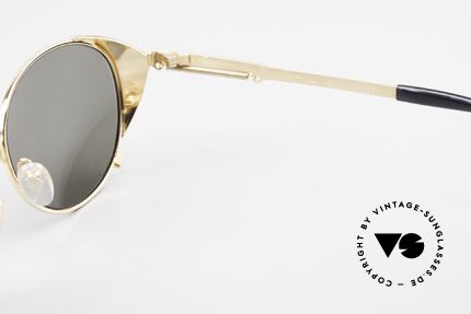 Jean Paul Gaultier 56-4174 Steampunk Sunglasses 90's Gold, Size: medium, Made for Men and Women