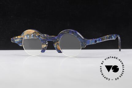 Proksch's A2 Futuristic Round 90's Eyeglasses, Size: medium, Made for Men and Women