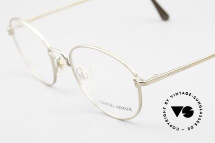 Giorgio Armani 174 Classic 80's Panto Eyeglasses, elegant metal frame in tangible top notch quality!, Made for Men and Women