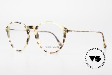 Giorgio Armani 329 Women's & Men's Glasses 90's, very interesting frame pattern; in S to M size 50-18, Made for Men and Women