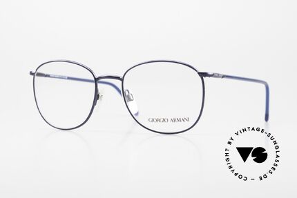 Giorgio Armani 1013 Old Square Panto Glasses 80's, old panto glasses by the fashion designer G.Armani, Made for Men