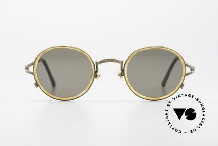 Matsuda 2835 Round 90's Designer Shades, MATSUDA = a synonym for elaborate craftsmanship, Made for Men and Women