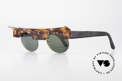 Design Maske Berlin Kappa Crazy Vintage Art Sunglasses, EYE-CATCHING: for individualists & character heads, Made for Men and Women
