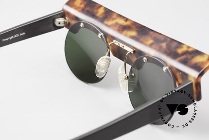 Design Maske Berlin Kappa Crazy Vintage Art Sunglasses, Size: large, Made for Men and Women
