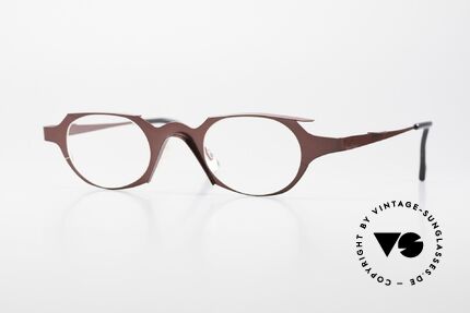 Theo Belgium Eye-Witness OB Ladies Eyeglasses Avant-Garde Details