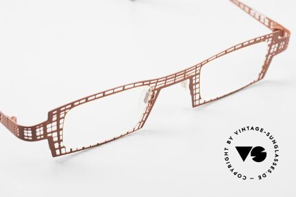 Theo Belgium Eye-Witness LH Avant-Garde Ladies Eyeglasses, DEMO lenses should be replaced with prescription lenses, Made for Women