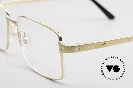 Cartier Core Range CT0203O Classic Men's Luxury Glasses, 1st class wearing comfort thanks to spring hinges, Made for Men