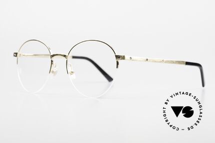 Cartier Core Range CT0108O Panto Eyeglasses Semi Rimless, unworn original with Cartier case, box and cloth, Made for Men and Women
