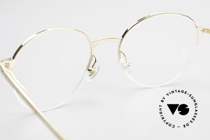 Cartier Core Range CT0108O Panto Eyeglasses Semi Rimless, Size: large, Made for Men and Women