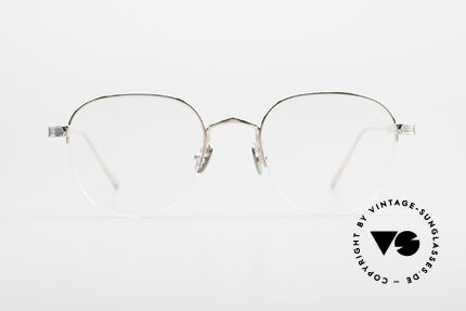 Cartier Titanium CT0164O Panto Glasses Ladies & Gents, model CT0164O, col. 002 (gold/silver), size 50x21, Made for Men and Women