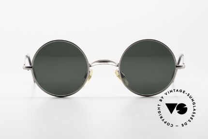 Giorgio Armani EA013 Small Round 90's Sunglasses, discreet round model of the Emporio collection, Made for Men and Women