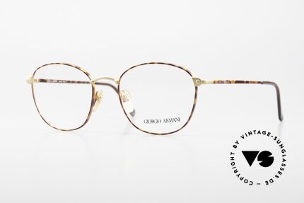 Giorgio Armani 168 Men's Eyeglasses 80's Vintage Details