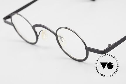 Theo Belgium Bicky Slim Round Designer Eyeglasses, unworn vintage eyeglass-frame for ladies and gentlemen, Made for Men and Women