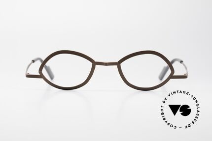Theo Belgium Australia Enchanting Ladies Eyeglasses, feminine glasses in dark-brown, simply fancy and chic, Made for Women