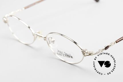 Jean Paul Gaultier 55-0013 Oval Vintage Frame Gold Plated, UNWORN designer piece (precious, rare, treasured), Made for Men and Women