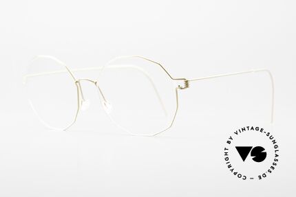 Lindberg Mila Air Titan Rim Ladies Glasses Angularly Round, simply timeless, stylish & innovative: grade 'vintage', Made for Women