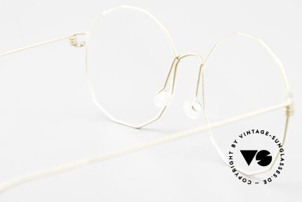 Lindberg Mila Air Titan Rim Ladies Glasses Angularly Round, simple & strong frame: free from screws, rivets & welds, Made for Women