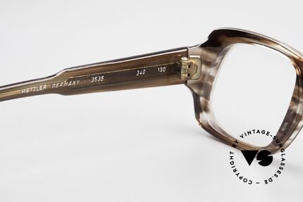 Metzler 3535 80's Old School Eyeglasses, Size: small, Made for Men