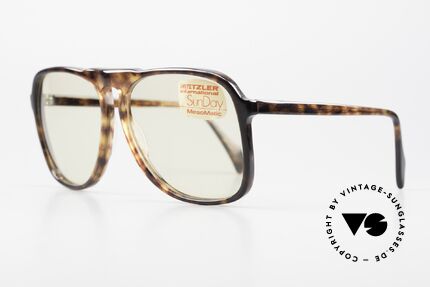 Metzler 2077 70's Sunglasses Automatic Lens, called as 'OLD SCHOOL' shades, in these days, Made for Men