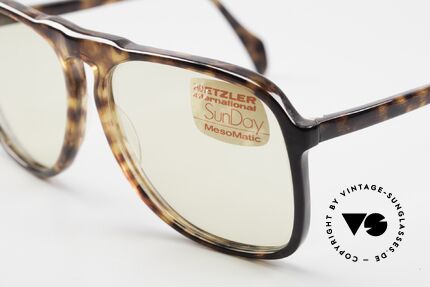 Metzler 2077 70's Sunglasses Automatic Lens, high-end MESOMATIC SunDay mineral lenses, Made for Men
