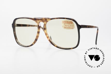 Metzler 2077 70's Sunglasses Automatic Lens, METZLER sunglasses in unbelievable quality, Made for Men