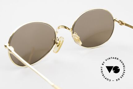 Cartier Saturne Oval 90's Luxury Sunglasses, NO RETRO eyewear; an old 90's original with Chanel case, Made for Men and Women