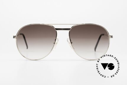 Christian Dior 2448 Gold-Plated Monsieur Frame, precious designer sunglasses from 1989; in size 58-16, Made for Men