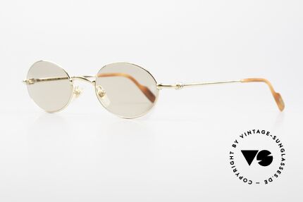 Cartier Filao Oval Luxury Sunglasses 90's, true luxury shades (the frame is 22ct GOLD-PLATED), Made for Men and Women