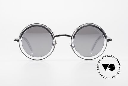 Round designer glasses store