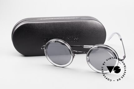 Cutler And Gross 1277 Round Designer Sunglasses, the sun lenses could be replaced with prescriptions, too, Made for Men and Women