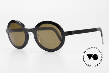 Lindberg 8570 Acetanium Round Sunglasses Unisex Oval, distinctive quality and design (award-winning frame), Made for Men and Women