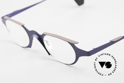 Theo Belgium Eye-Witness OB Ladies Glasses Avant-Garde, these specs were apparently unfinished and asymmetrical, Made for Women