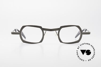 Theo Belgium Palm Beach Women & Men Titanium Glasses, striking designer eyeglasses for all individualists, Made for Men and Women