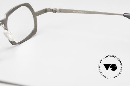Theo Belgium Palm Beach Women & Men Titanium Glasses, Size: medium, Made for Men and Women