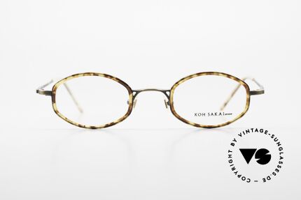 Koh Sakai KS9836 Titanium Glasses With Clip On, Size: medium, Made for Men and Women