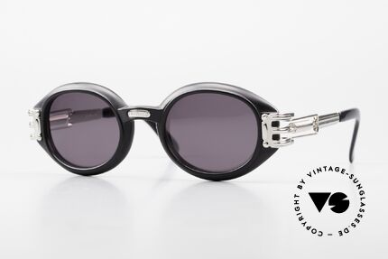Jean Paul Gaultier 56-5203 Steampunk Sunglasses 1990's, rare vintage Jean Paul Gaultier sunglasses from 1995, Made for Men and Women