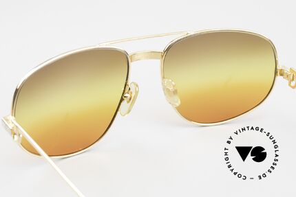 Cartier Romance Santos - XL 80s Luxury Vintage Sunglasses, NO RETRO eyewear; a rare 30 years old vintage ORIGINAL!, Made for Men